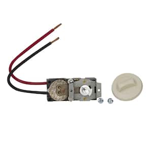 Single-pole 22 Amp Thermostat Kit in Almond for Com-Pak, Com-Pak Max, Com-Pak Twin In-wall Fan-forced Electric Heaters