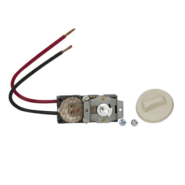 Cadet Single-pole 22 Amp Thermostat Kit in Almond for Com-Pak, Com-Pak Max, Com-Pak Twin In-wall Fan-forced Electric Heaters