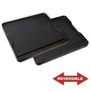 14 in. x 16 in. Reversible Cast Iron Grill/Griddle
