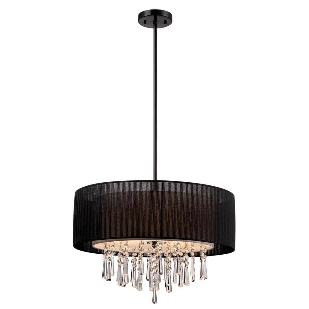 3-Light Black Pendant with Black Shade price history on PriceWatchPro