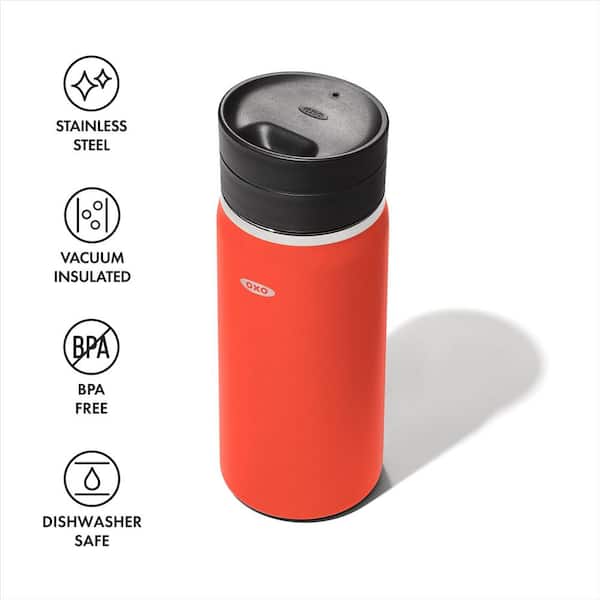 OXO Double Wall Travel Mug Red - Shop Travel & To-Go at H-E-B