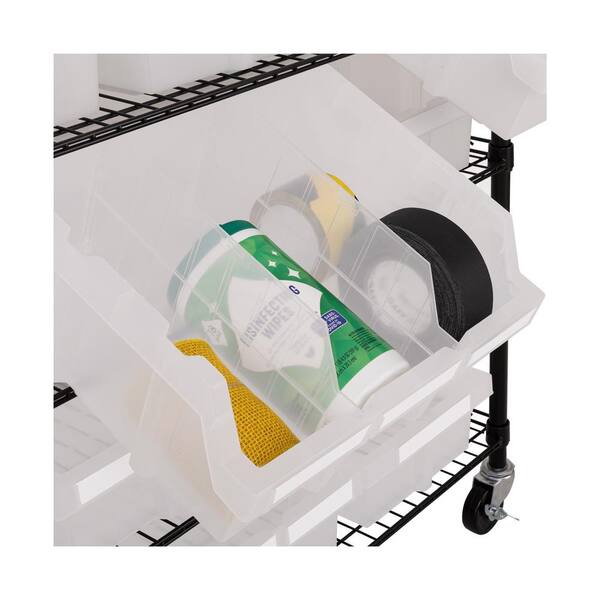Seville Classics 7-Tier Commercial NSF Certified 21-Bin Rack 