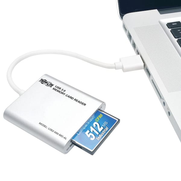Tripp Lite USB C Gen 1 Multi-Drive Smart-Card Flash-Memory Media  Reader/Writer USB Type C, USB-C, USB Type-C - card - U452-000-SD-A - USB  Adapters 