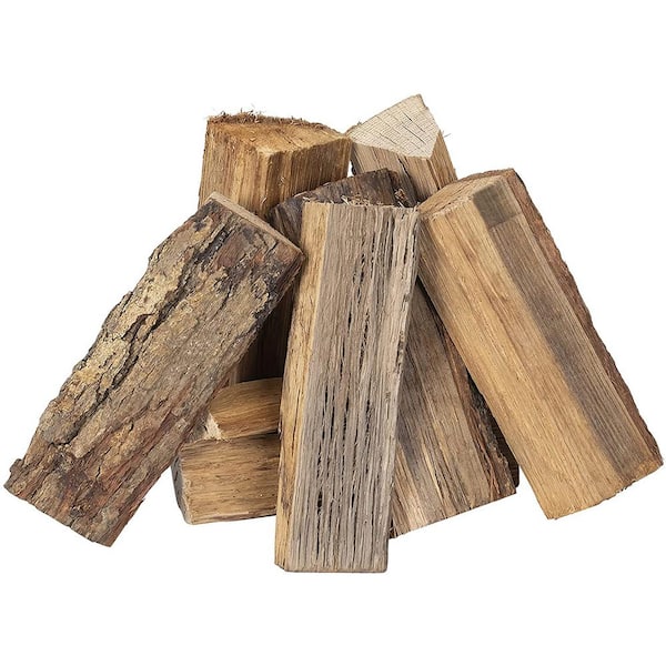 Smoak Firewood Hickory 8 in. Mini splits (8-10 lbs.) USDA Certified Kiln Dried Pizza Oven Wood, Grilling Wood, Smoking Wood BBQing Wood