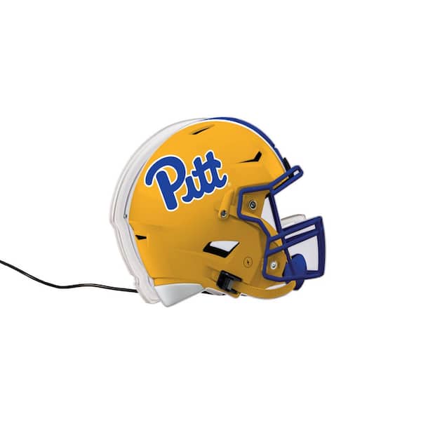 Evergreen University of Pittsburgh Yellow NCAA Helmet Desklite LED Decor