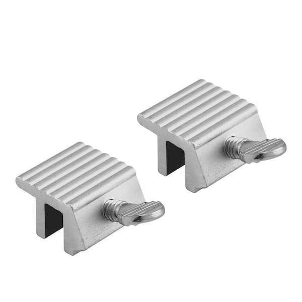 1/4 In., Extruded Aluminum, Thumbscrew Window Lock (2-pack)
