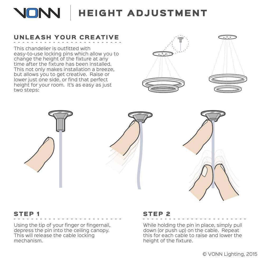 Tania Nickel 39" Drum LED Pendant Chandelier