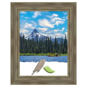 Alexandria Greywash Wood Picture Frame Opening Size 18 x 24 in.