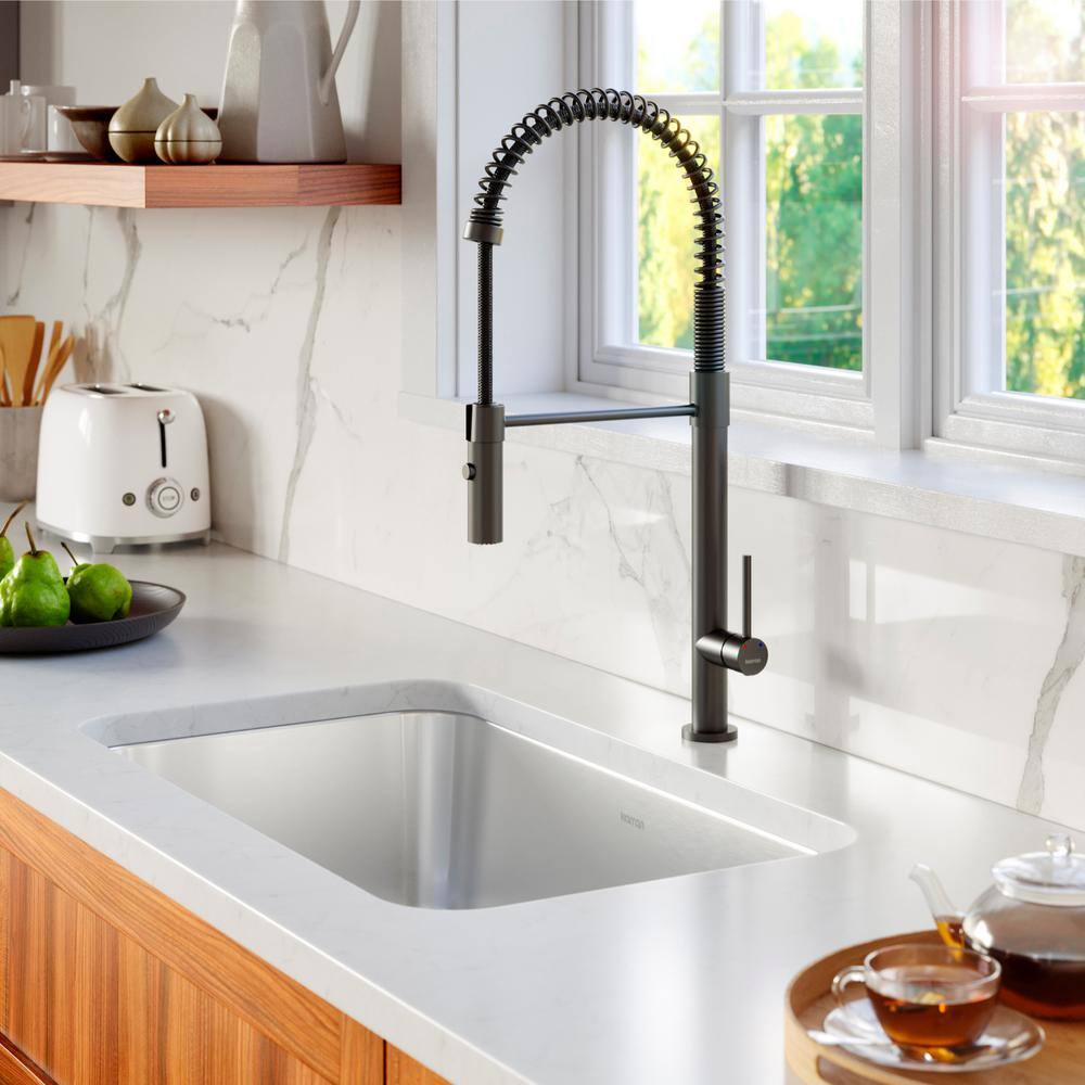 Karran 30'' Stainless Steel Single Bowl Undermount Kitchen Sink