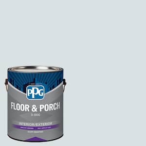 1 gal. PPG1160-1 Harbor Mist Satin Interior/Exterior Floor and Porch Paint