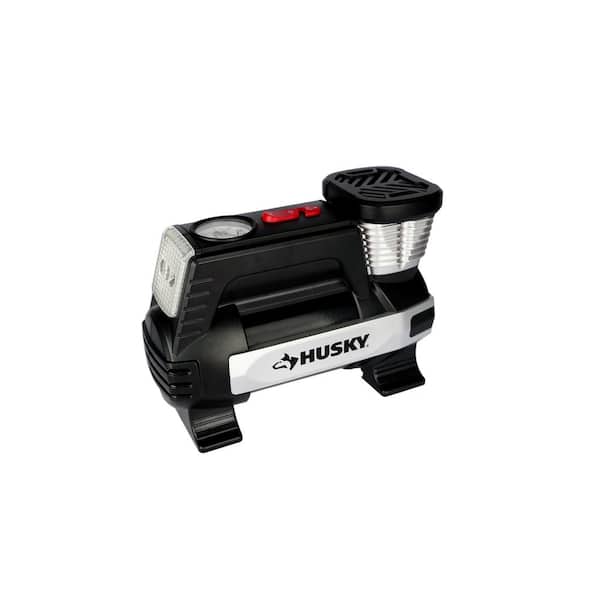 Husky - 12-Volt Corded Electric Inflator