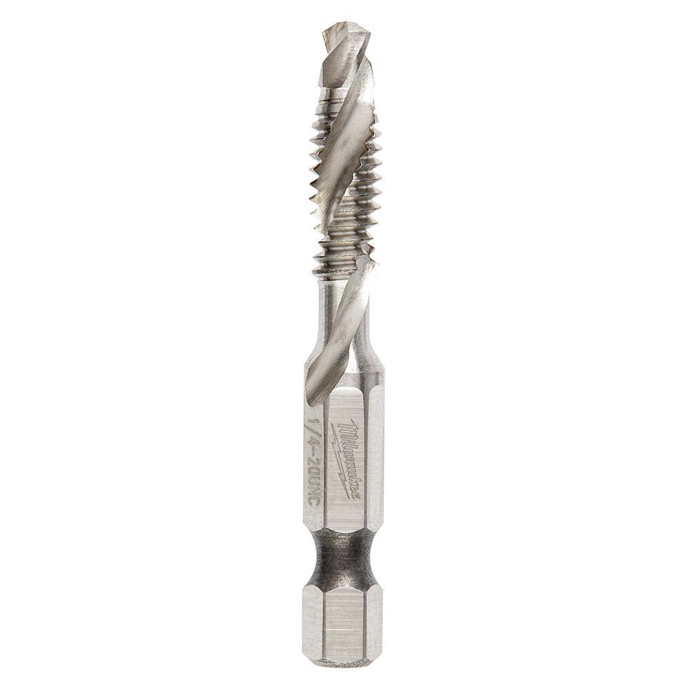 Details about   JF_ 1/4 Inch Hex Shank HSS Metric Screw Thread Drill Bits Set Compound Tap M3