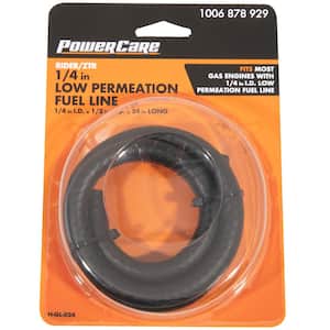 Universal Low Permeation Fuel Line for Most Walk-Behind Mowers, Lawn Tractors and Zero-Turn Mowers