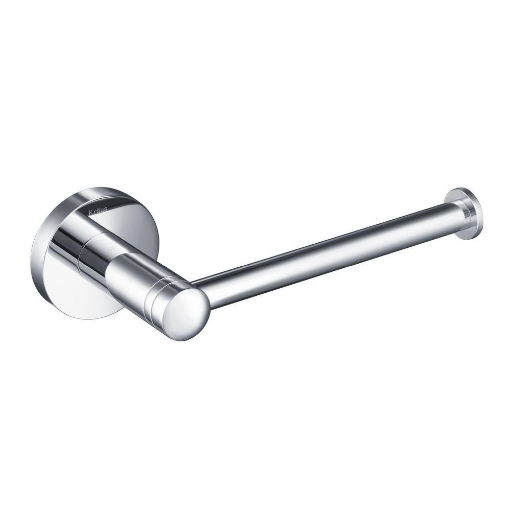 Elie Modern Chrome Wall Mount Toilet Paper Holder