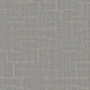 One Big Holiday - Venice - Gray 45 oz. SD Polyester Pattern Installed Carpet
