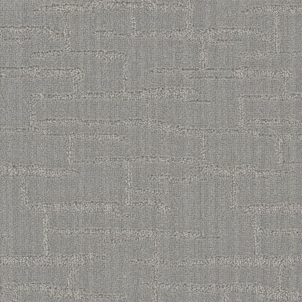 Lifeproof One Big Holiday - Venice - Gray 45 oz. SD Polyester Pattern Installed Carpet