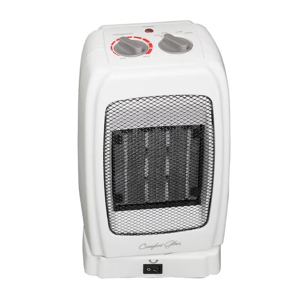 Comfort Glow 1500-Watt Electric Convection Portable Ceramic Space Heater with Tip Over Protection