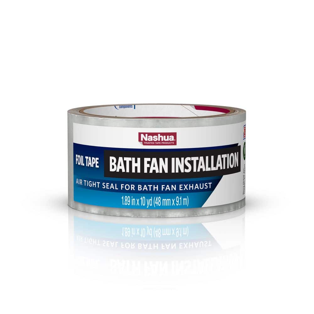 Nashua Tape 1.89 in. x 10 yds. Bath Fan Installation Air Filter Duct Tape  1906078 - The Home Depot
