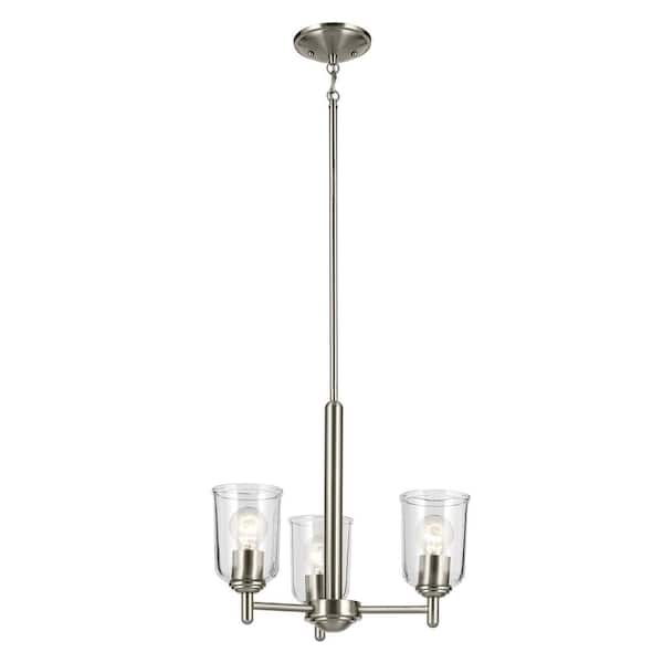 Kichler Shailene 9-Light Brushed Nickel Traditional Chandelier
