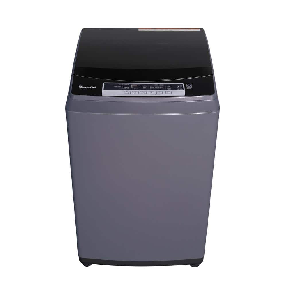 Magic Chef 2.0 cu. ft. Compact Portable Top Load Washer in Gray