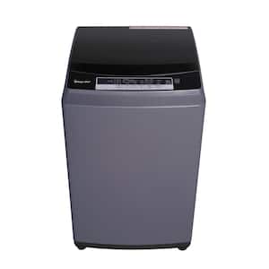 2.0 cu. ft. Portable Top Load Washer with Stainless Steel Drum in Silver