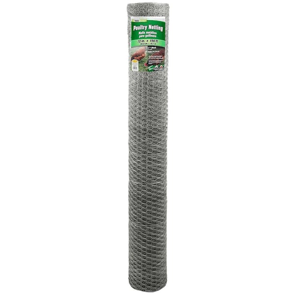 YARDGARD 6 ft. x 150 ft 20-Gauge Galvanized Steel Chicken Wire - 1 in. Mesh