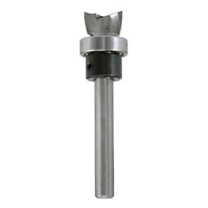1/2 in. x 5/16 in. Carbide Hinge Mortising Router Bit