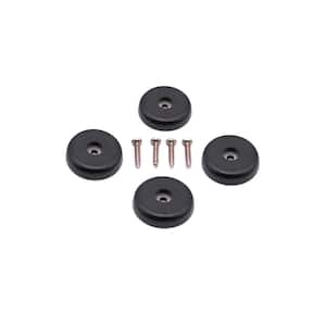 SlipStick 3-1/4 in. Chocolate Color Bed Roller/Furniture Wheel Caster Cup  Gripper Set of 4 CB845 - The Home Depot