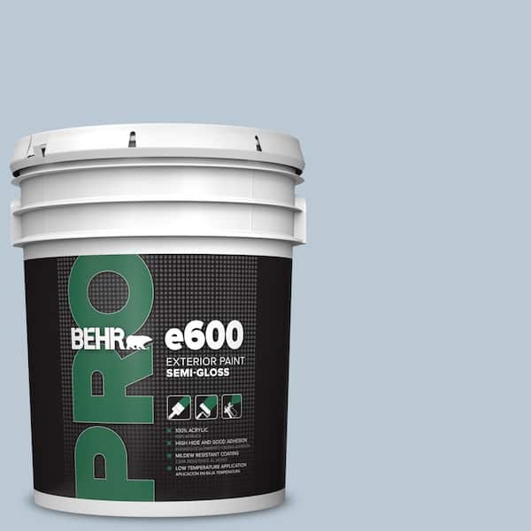 BEHR PRO 5 gal. #S520-2 Journeys End Semi-Gloss Exterior Paint