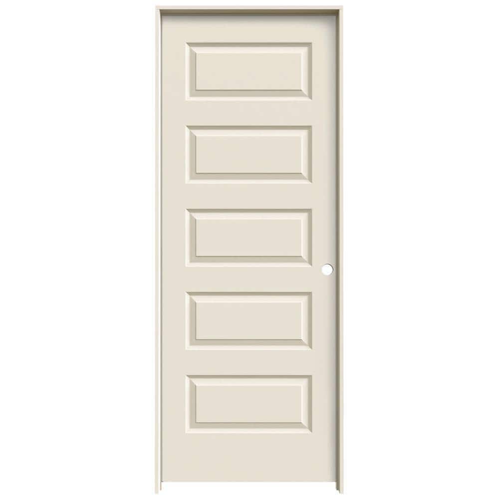 28 in. x 80 in. Rockport Primed Left-Hand Smooth Molded Composite Single Prehung Interior Door price history on PriceWatchPro