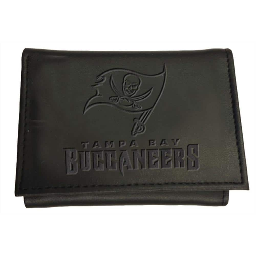 Team Sports America Tampa Bay Buccaneers NFL Leather Tri-Fold Wallet