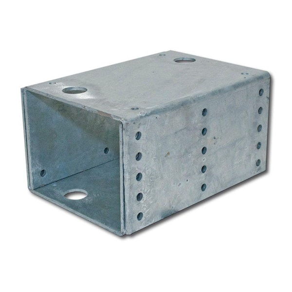 Mighty Mule Contractor Pad Mount Adjustable Adapter for MM-LPS13 Slide Gate Opener