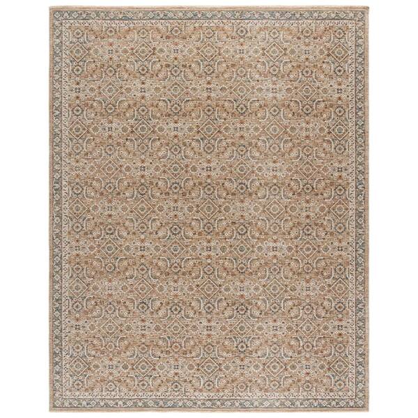 Sarafina 10 ft. x 13 ft. Beige/Blue Persian Area Rug