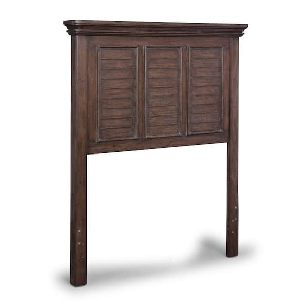 HOMESTYLES Southport Dark Aged Oak Brown Twin Headboard
