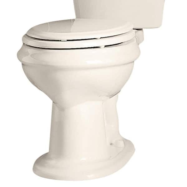 American Standard Collection Elongated Toilet Bowl Only with Seat in Linen
