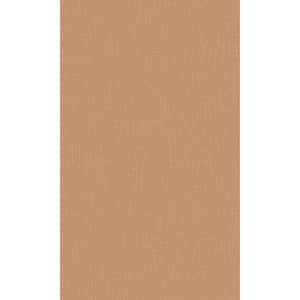 Terracotta Textured Plain Textile Printed Non-Woven Paper Non-Pasted Textured Wallpaper 57 sq. ft.