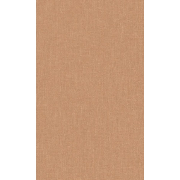 Terracotta Textured Plain Textile Printed Non-Woven Paper Non-Pasted Textured Wallpaper 57 sq. ft.