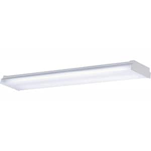 2-Light White Fluorescent Fixture