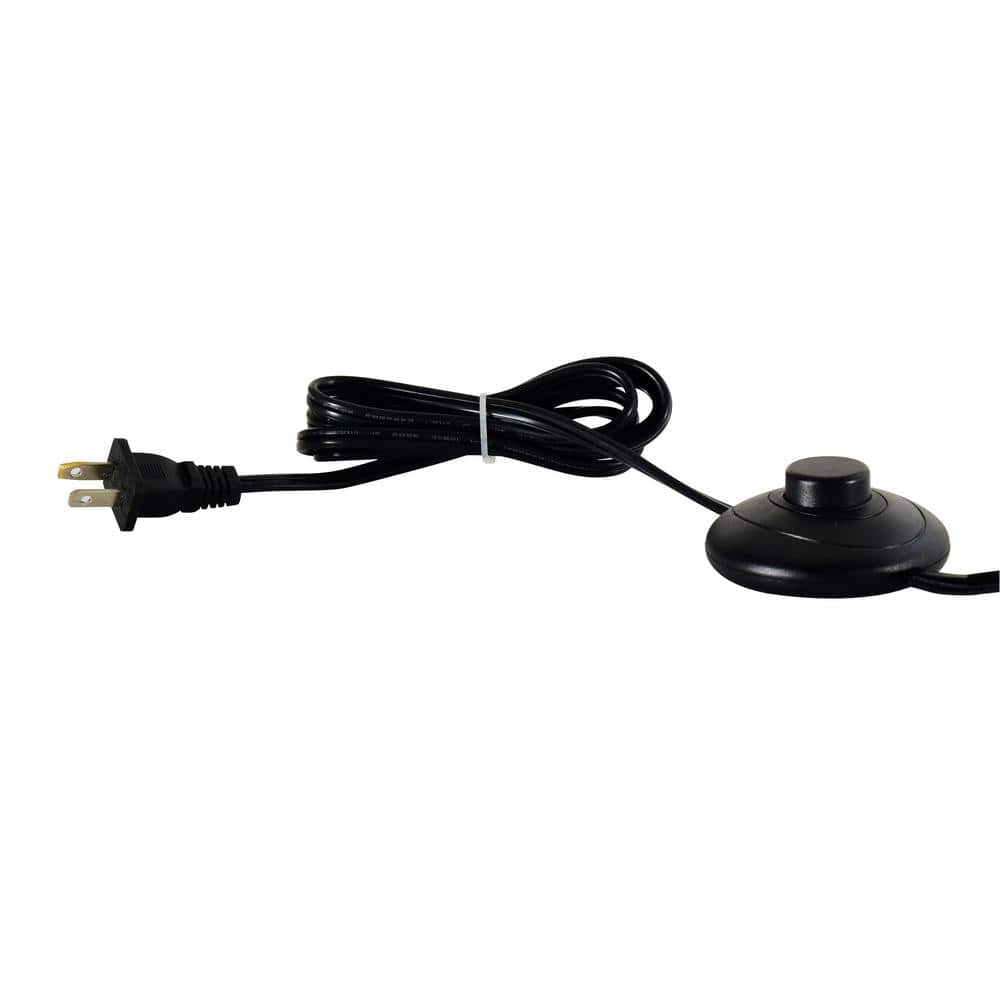 Edison Multi-Head 68" Industrial Fan Floor Lamp in Black