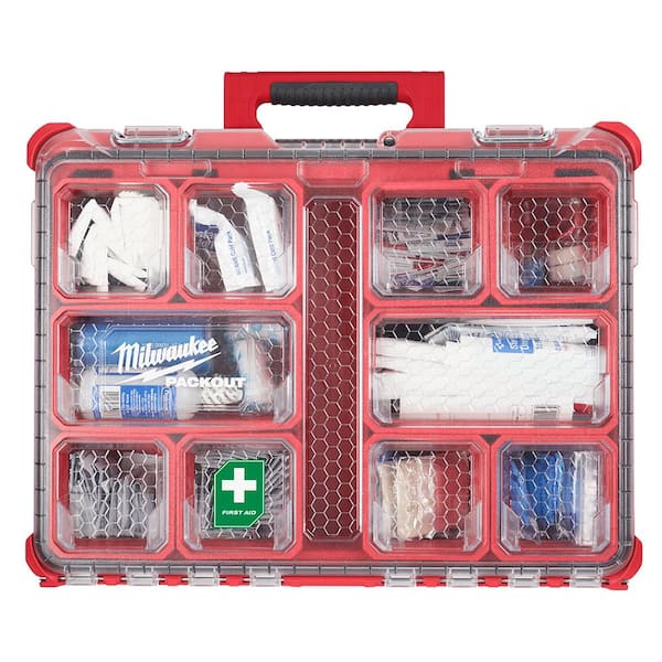 Milwaukee Class B Type 3 Packout First Aid Kit (204-Piece)