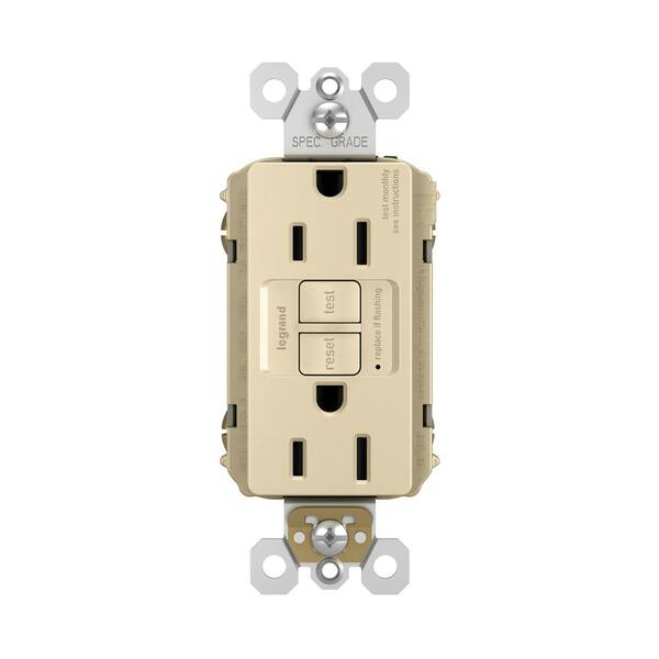 Legrand radiant 15 Amp 125Volt Tamper Resistant GFCI Residential