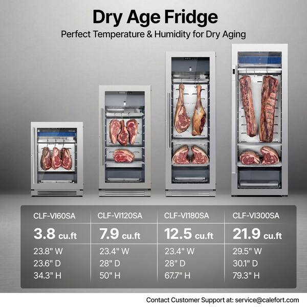 Ca'Lefort 24 in. 12.5 cu. ft. Dry Age Fridge for Beef and Meat