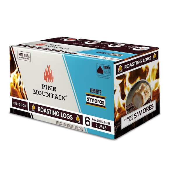 Pine Mountain Hershey's Roasting Logs (6-Pack) 800001861 - The Home Depot