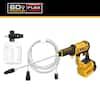DEWALT FLEXVOLT 60V MAX 1000 PSI 1.0 GPM Cold Water Cordless Battery Power Cleaner (Tool Only) DCPW1000B