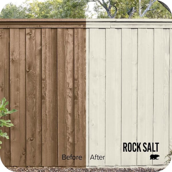 5 gal. #BWC-10 Rock Salt Solid Color House and Fence Exterior Wood Stain
