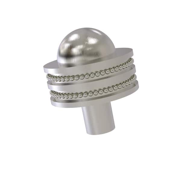 1-1/2 in. Cabinet Knob in Satin Nickel