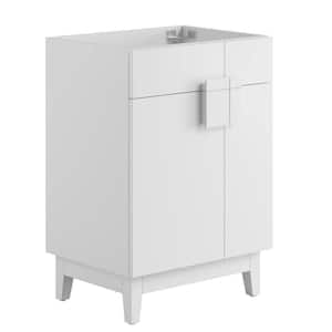 Miles 23 in. W. x 17.5 in. D x 33.5 in. H Bath Vanity Cabinet without Top in White