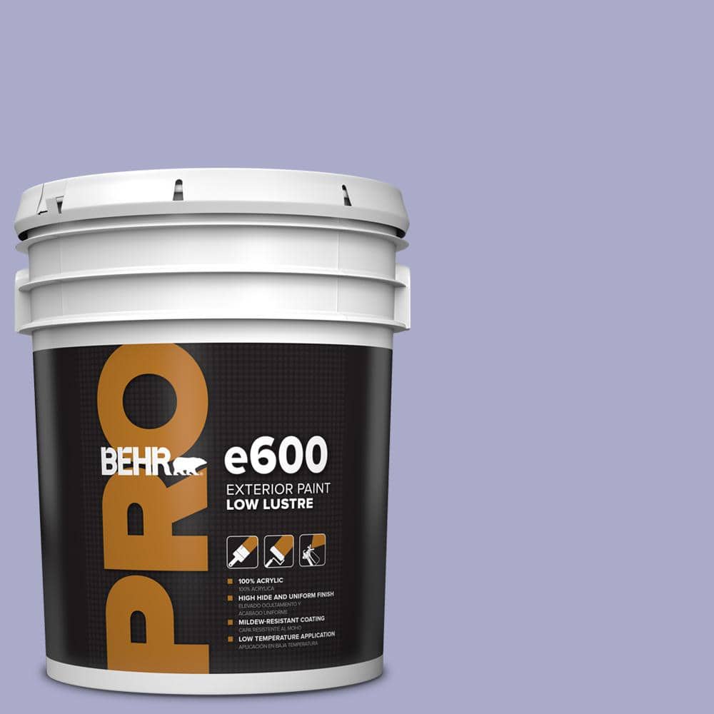 5 gal. #M550-4 Wisteria Blue Low Luster Exterior Paint price history on PriceWatchPro