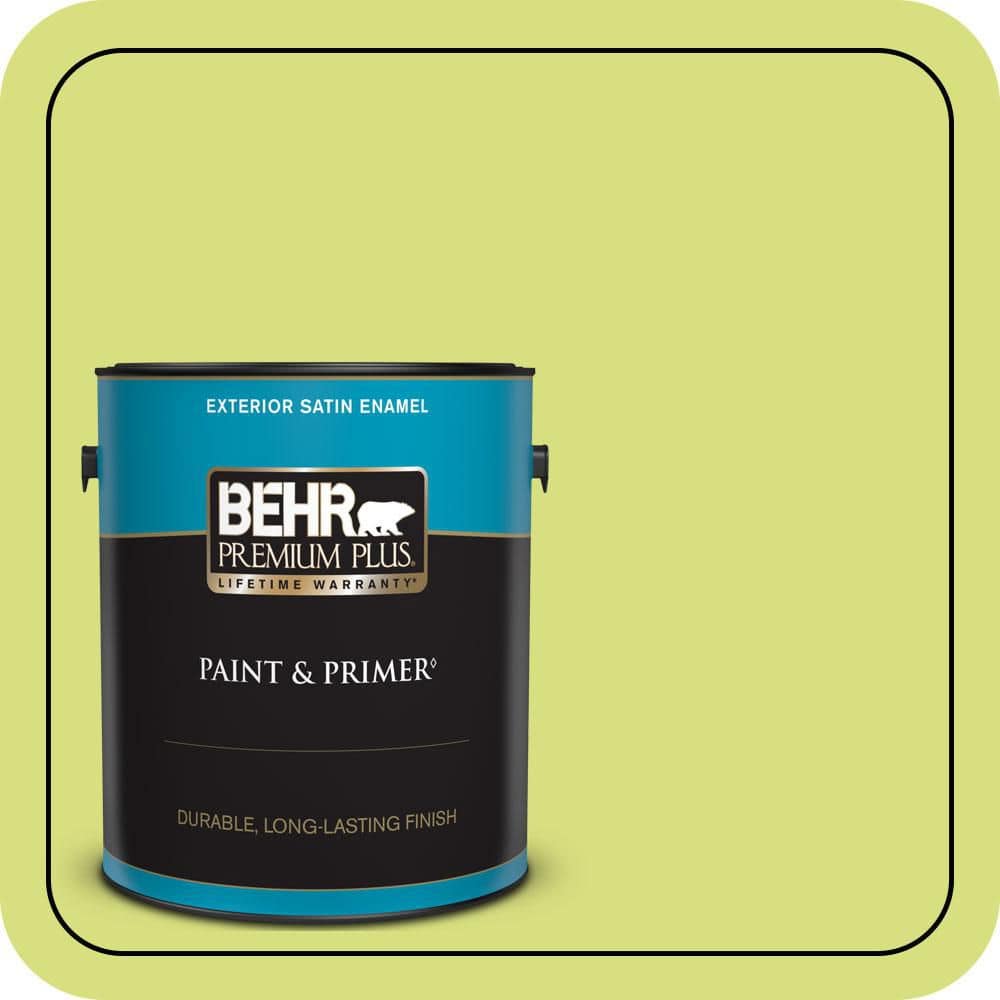 1 gal. #410B-4 Carolina Parakeet Satin Enamel Exterior Paint & Primer price history on PriceWatchPro