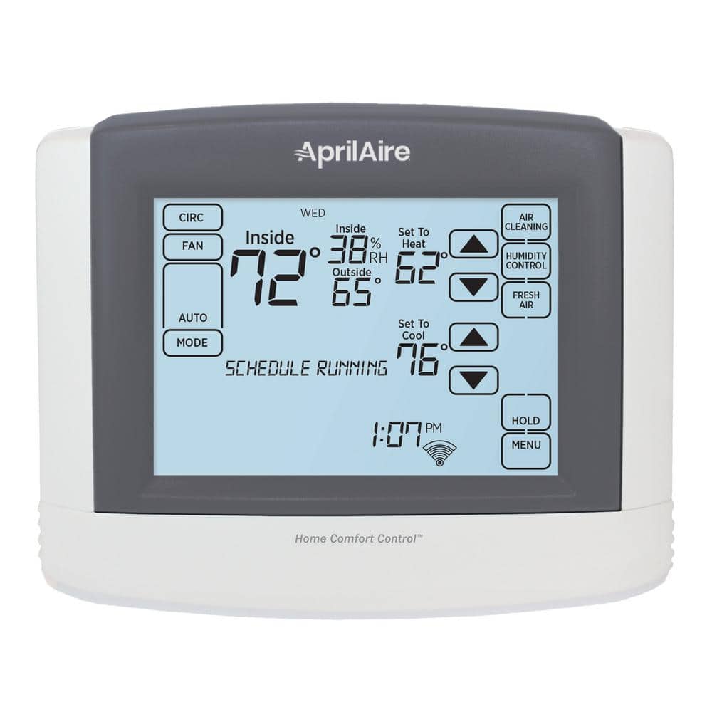 Aprilaire 8910W Wi-Fi Programmable Touchscreen Thermostat with IAQ Control